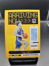 Brandin Podziemski 2023-24 NBA Hoops Arriving Now Golden State Warriors #15