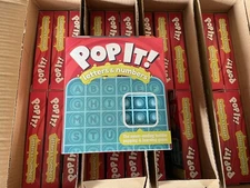 Chuckle & Roar Pop It! Letters & Numbers Board Game 24pk