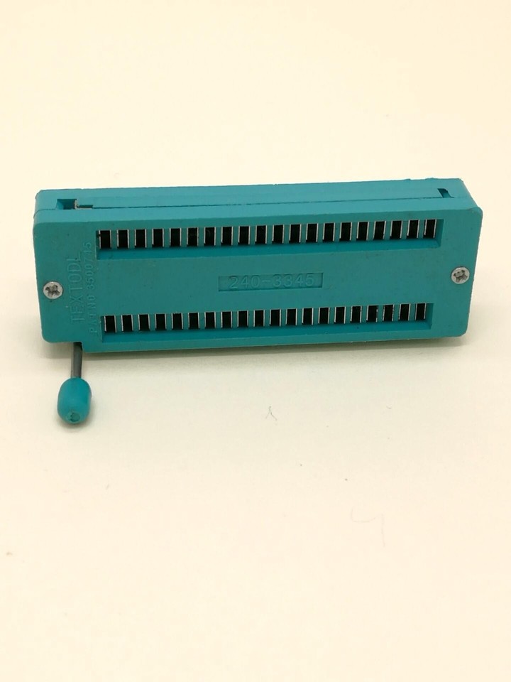 DollaTek 2x 40-Pin ZIF DIP IC Test Socket – Universelle Programmierbuchse
