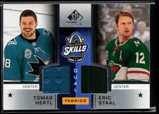 2020-21 SP Game Used '20 NHL All Star Skills Fabrics Dual Tomas Hertl / Eric