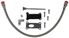 Drag Specialties - 0710-0258 - Engine Oil Spout Kits, Black--NO PLUG SALE!