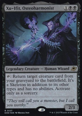 MTG Xu-Ifit, Osteoharmonist EOE EN 127 Foil Rare (6116)