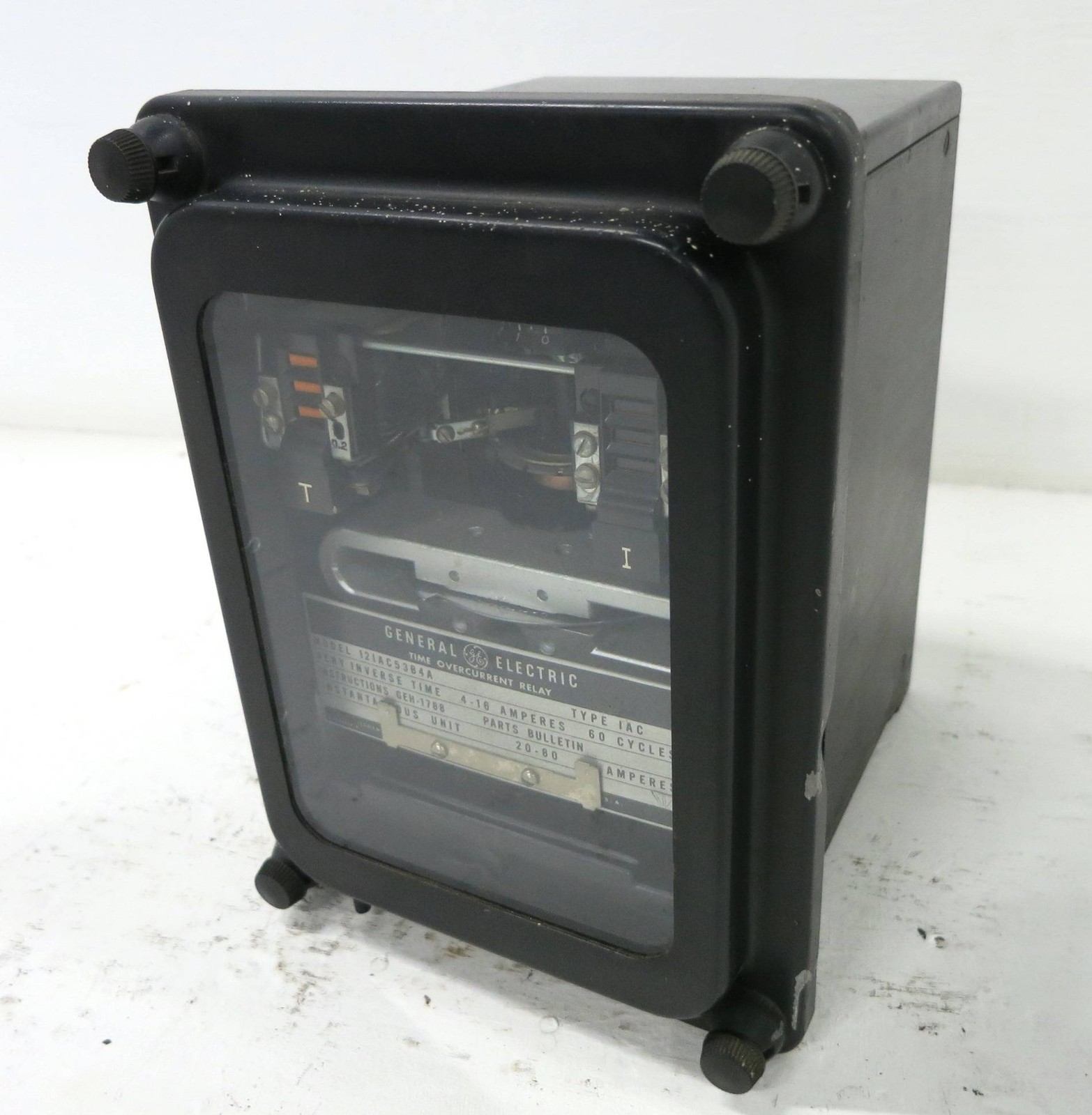 GE 12IAC53B4A Time Overcurrent Relay Type IAC Very Inverse 4-16 Amp