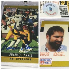 Franco Harris Cards, Rookie Card and Autographed Memorabilia Guide 21