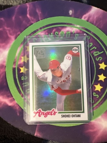 2021 Topps - Chrome 70 Years of Topps Baseball Shohei Ohtani #70YTC-28