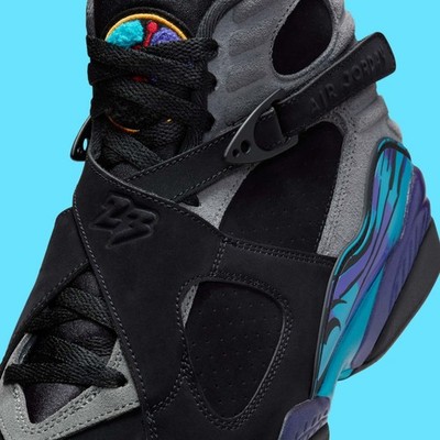 Size 5.5 - Air Jordan 8 Retro 2025 Aqua for sale online | eBay
