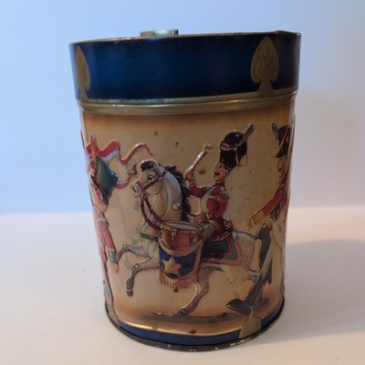 Vintage Lambertz Musical Cookie Tin- Made In Germany Working