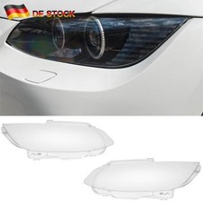 F�r BMW E92 E93 Coupe M3 06-09 Klar Scheinwerferglas Streuscheiben Links+Rechts