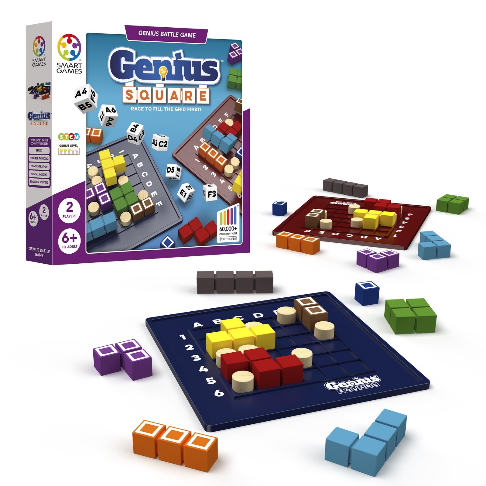 Smart Toys & Games Ltd Genius Square Puzzle - Image 4