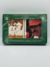 1990 Premier Edition Senior Pro Baseball Assc Card Set - Factory Sealed