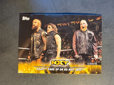 2018 Topps WWE Wrestling NXT Superstar #9 SAnitY Gang Up on No Way Jose