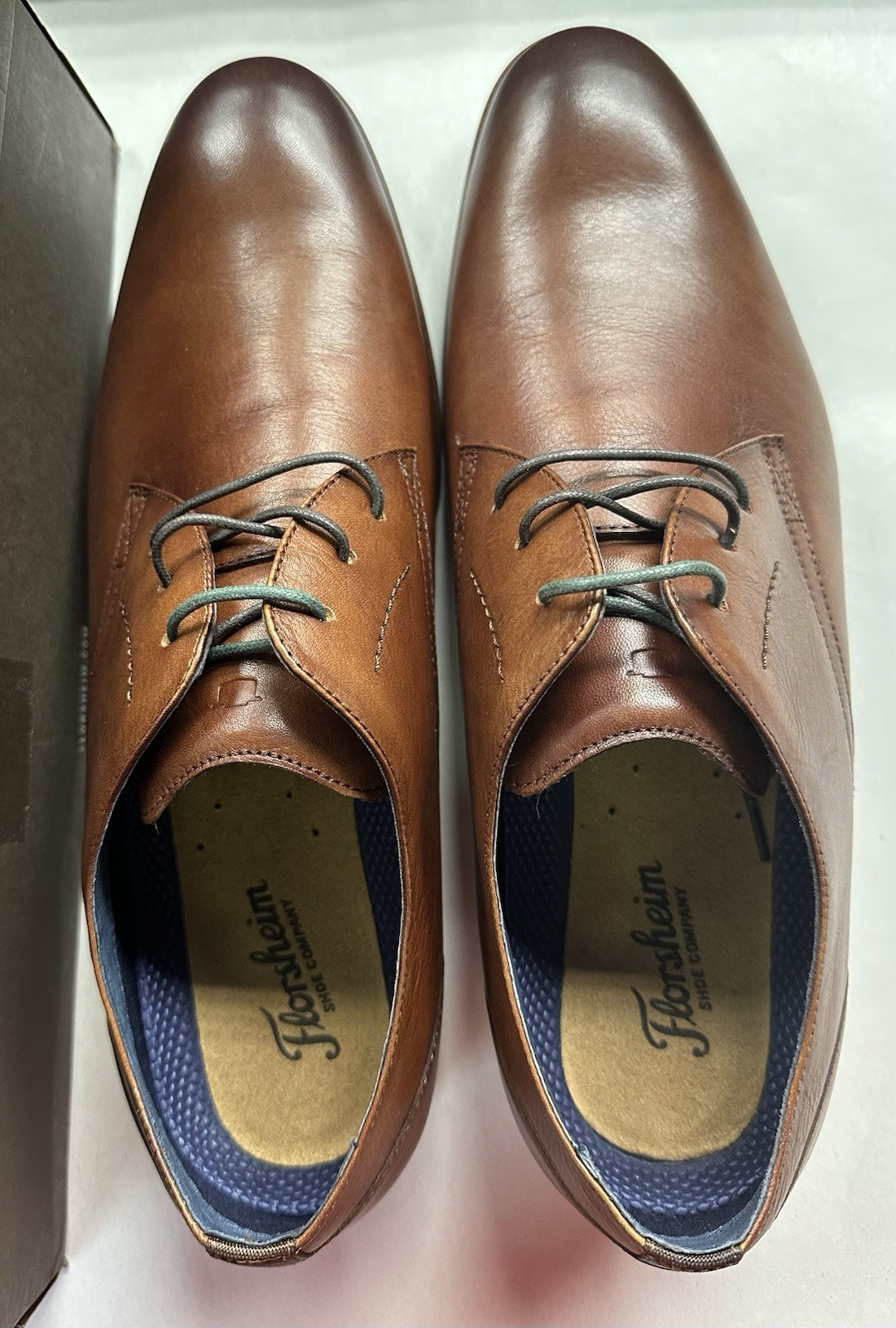 Florsheim Flex Plain Toe Brown Solid Oxford Dress… - image 2