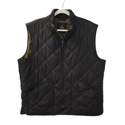J. Crew Factory Quilted Field Vest Size XL