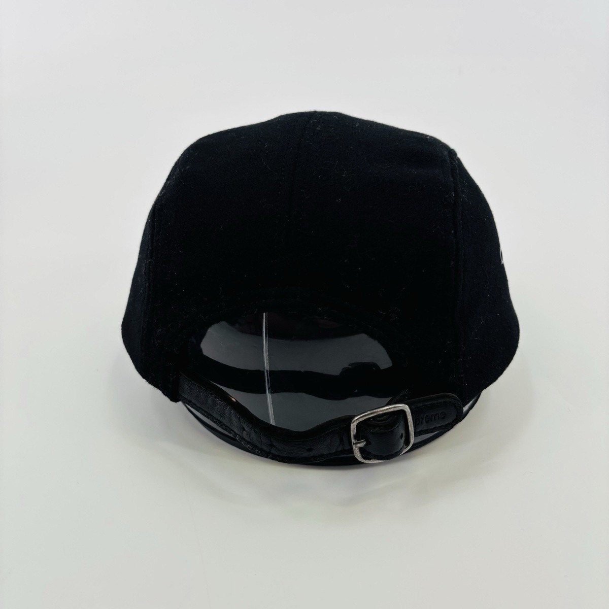 SUPREME Loro Piana Capolavoro Wool Camp Hat Cap Black Box Logo