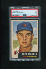 1953 TOPPS HOYT WILHELM #151 PSA 3