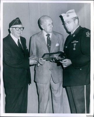1975 Hap Kern George Curtin American Legion State Convention Statler Photo 8x10