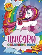 Libro da colorare unicorno: per bambini dai 4 agli 8, 50 anni adorabile -...
