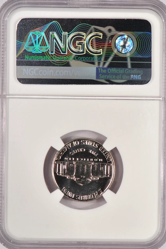 1952 Jefferson Nickel Proof NGC PF 68 PR68 Gem Coin 5C - Image 2 of 2