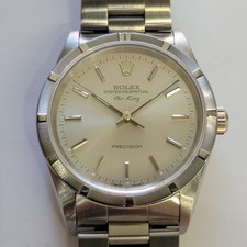 Rolex Oyster Precision Ref 14000 All Original Mens Air King 34m Automatic RA795