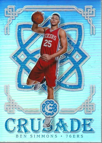 2016-17 Panini Excalibur Crusade Silver #91 Ben Simmons - BSK
