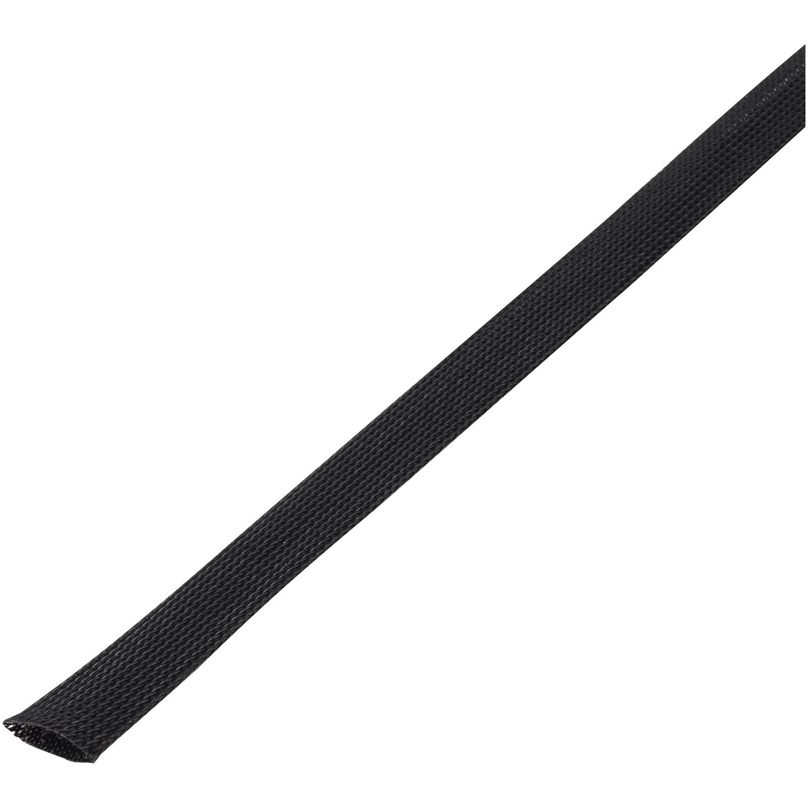 TruComponents Braided hose Blk PET 25 up to 34mm 5m