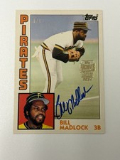 2024 Topps Archives Bill Madlock 1/1 Auto 1984 Pittsburgh Pirates