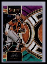 2024 Panini Select - Premier Level Silas Ardoin #41 Tri-Color Prizm (RC)