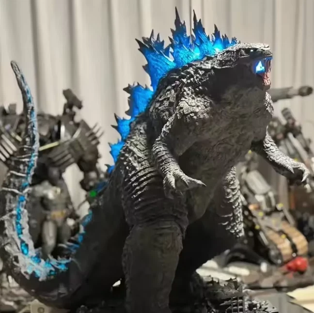 20" Giant Godzilla Heat Ray Figure – Light Up PVC Movie Model Collectible Toy - Image 3 of 4