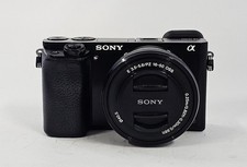 #Sony A6000 24,3 megapixel fotocamera reflex digitale mirrorless + 16-50 KIT - nero (23K CONTEGGIO)