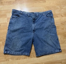 Vintage Y2K Wrangler Carpenter Denim Jean Shorts Blue Men s 48