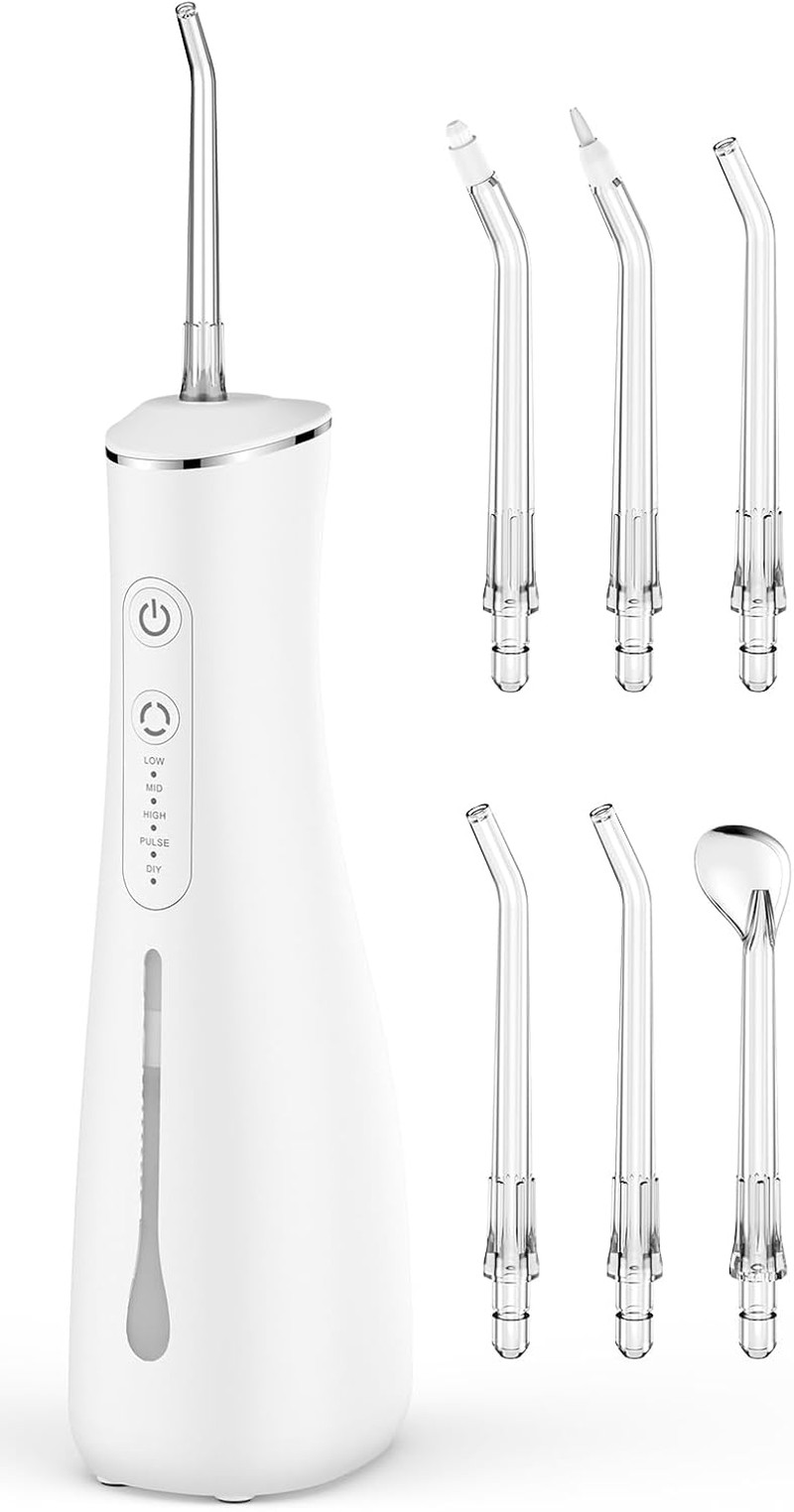 Idropulsore Orale Elettrico Professionale 4 Modalità 4 Ugelli Potente