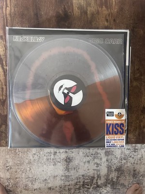 KISS Eric Carr RSD 2025 Liquid Filled Vinyl LP x2 Rockology Unfinished Business