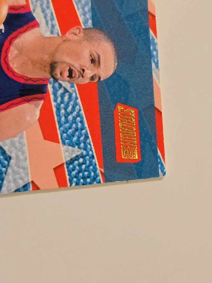 1999-00 Topps Stadium Club Piezas de Patriotismo Jason Kidd #P7 Salón de la fama Foto 4 de 4