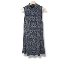 Bebop Sleeveless Metallic Mini Dress Size M Stretch Sparkle Kaleidoscope Party