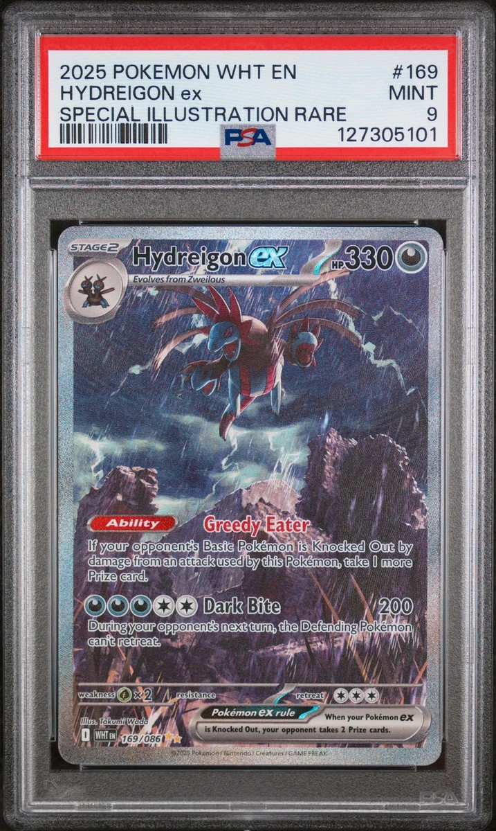 Hydreigon ex 169/086 Sv: White Flare Holo for sale online | eBay