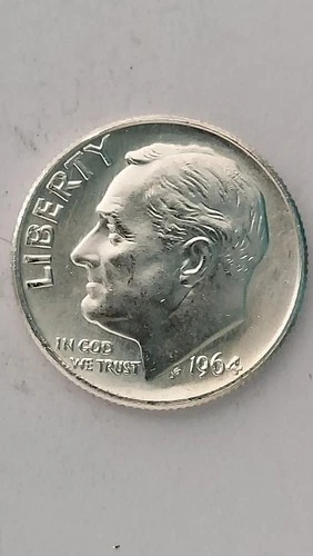 1964-P United States Uncirculated Roosevelt Dime