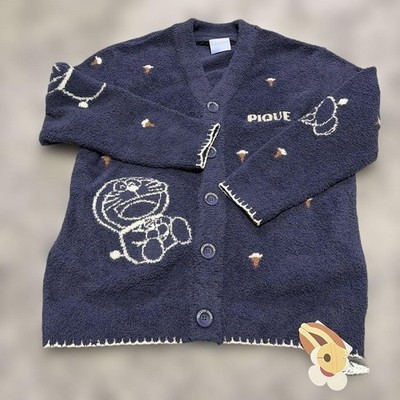 Gelato Pique Doraemon Baby Moco Jacquard Strickjacke Navy M Größe Neu