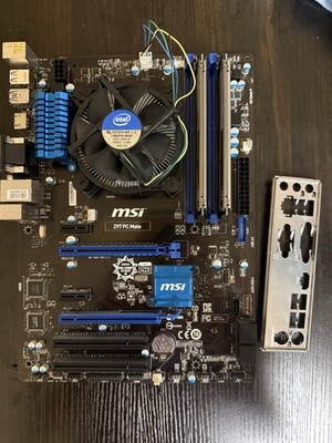 MSI Z97 PC MATE ATX Motherboard Intel i5-4590 8GBRAM w/ Heatsink