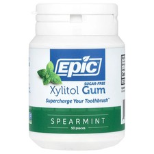 Xylitol Gum, Spearmint, 50 Pieces
