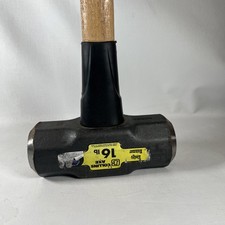 Collins 16 lb Steel Double Face Sledge Hammer 36 in. Hickory Handle