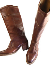 Vintage Frye Jane Redwood Tall Boots Sz 9B Beautiful Boots Excellent Condition