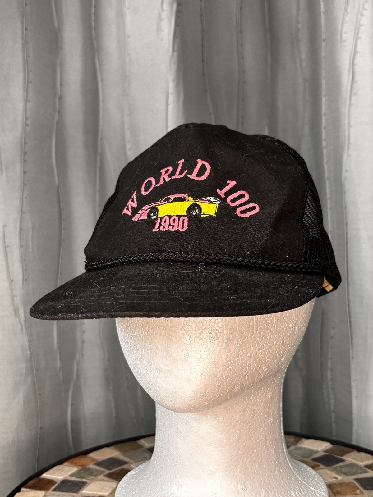 World 100 Hat Vintage 1990