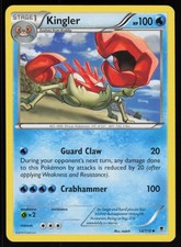 Kingler 14/119 XY - Phantom Forces Pokemon TCG Card