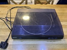 Sony PS-LX250H 33/45 RPM Automatic Turntable Black . Needs Attention