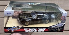 HTF Smokey and The Bandit 1977 Pontiac Firebird w/ Belt Buckle Jada 1:24 Scale