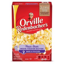 Orville Redenbacher Movie Theater Butter Flavored Microwave Popcorn 12 Pack
