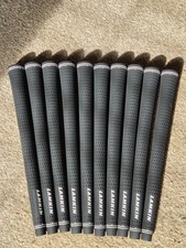 JOBLOT X10 Lamkin nero taglia media + mazze da golf impugnature driver ferro ibrido crossline