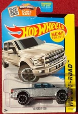 HOT WHEELS OFF-ROAD '15 FORD F-150 SILVER 119/250. SEE COMBINED OFFERS!