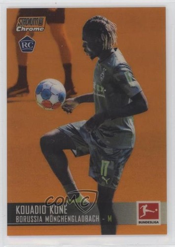 2021 Topps Stadium Club Chrome Bundesliga Orange Refractor /25 Kouadio Kone 15p0