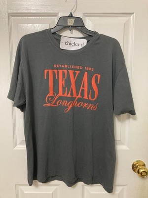 Chicka-d Gray Texas Longhorns Shirt | Women s Small | New with Tags
